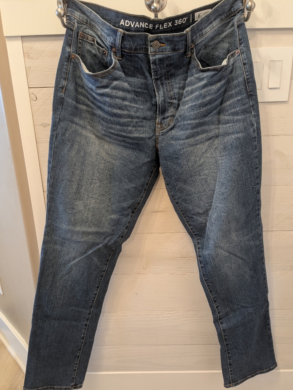 🌵 EUC Arizona Men’s Advance Flex 360° Athletic Taper Jeans; Size: 34 X 34